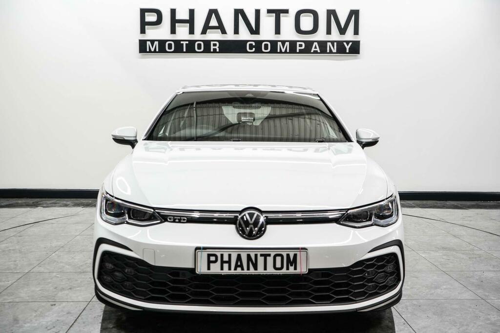 Volkswagen Golf Gtd White #5