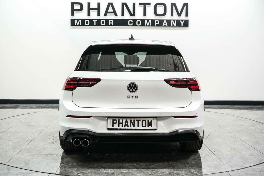 Volkswagen Golf Gtd White #4