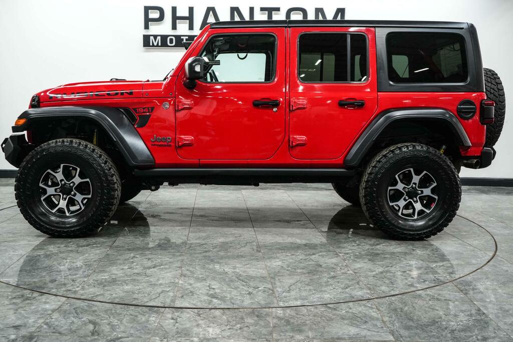 Jeep Wrangler Rubicon Red #3
