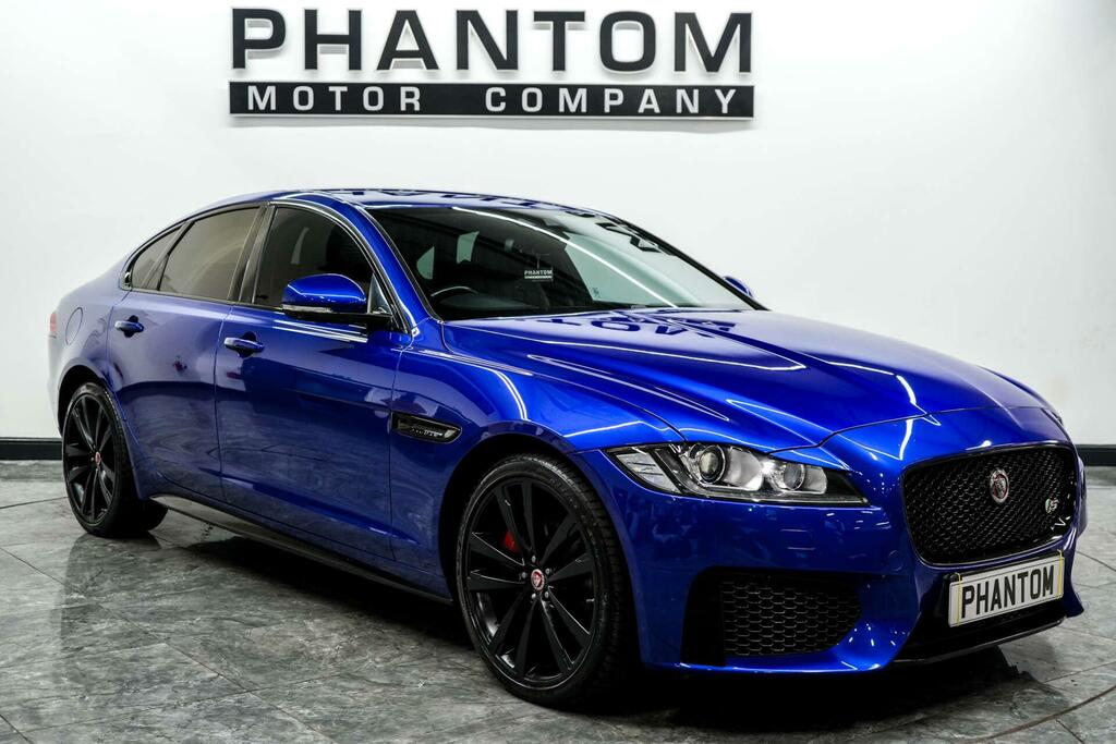 Jaguar XF S Blue