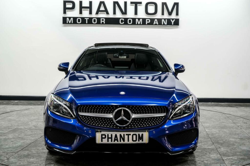 Mercedes-Benz C Class Amg Line Blue #2
