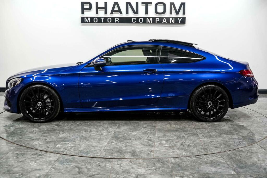 Mercedes-Benz C Class Amg Line Blue #3