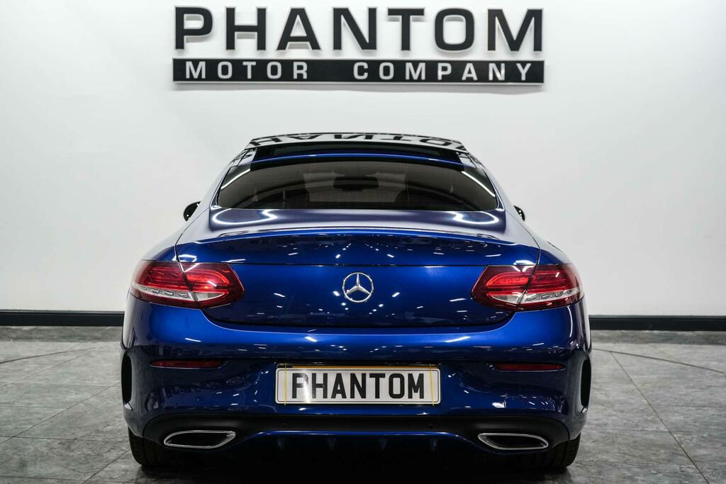 Mercedes-Benz C Class Amg Line Blue #4