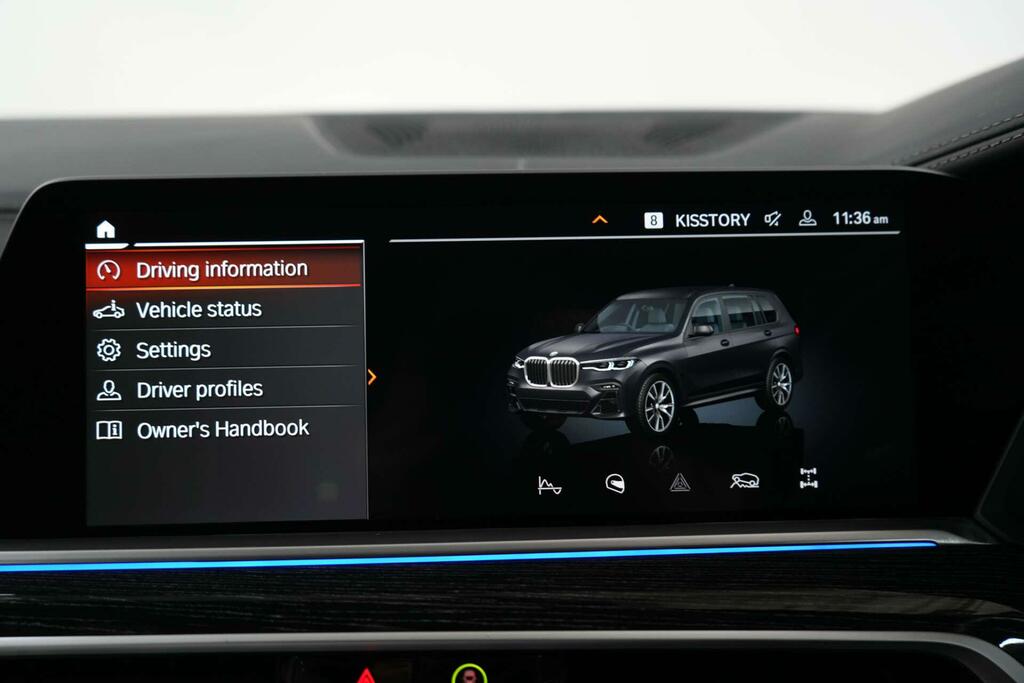 BMW X7 Xdrive40d Mht M Sport Step Black #38