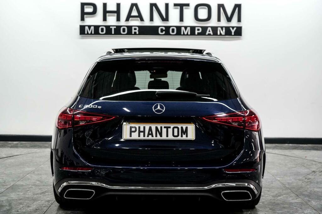 Mercedes-Benz C Class Amg Line Blue #4
