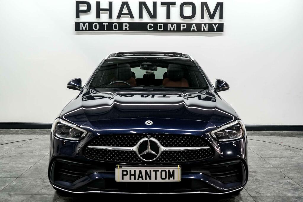 Mercedes-Benz C Class Amg Line Blue #2