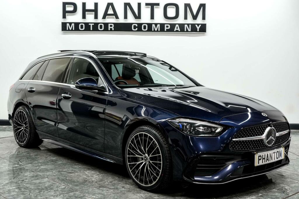 Mercedes-Benz C Class Amg Line Blue