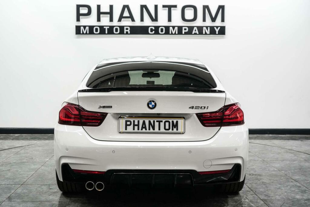 BMW 4 Series Gran Coupe M Sport White #4