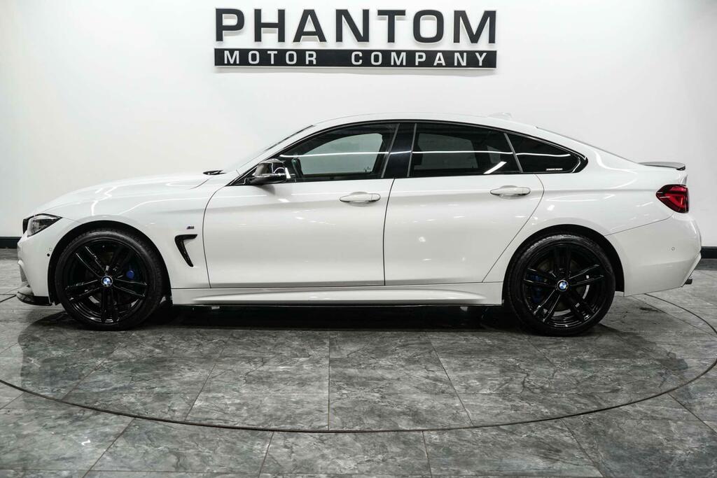 BMW 4 Series Gran Coupe M Sport White #3
