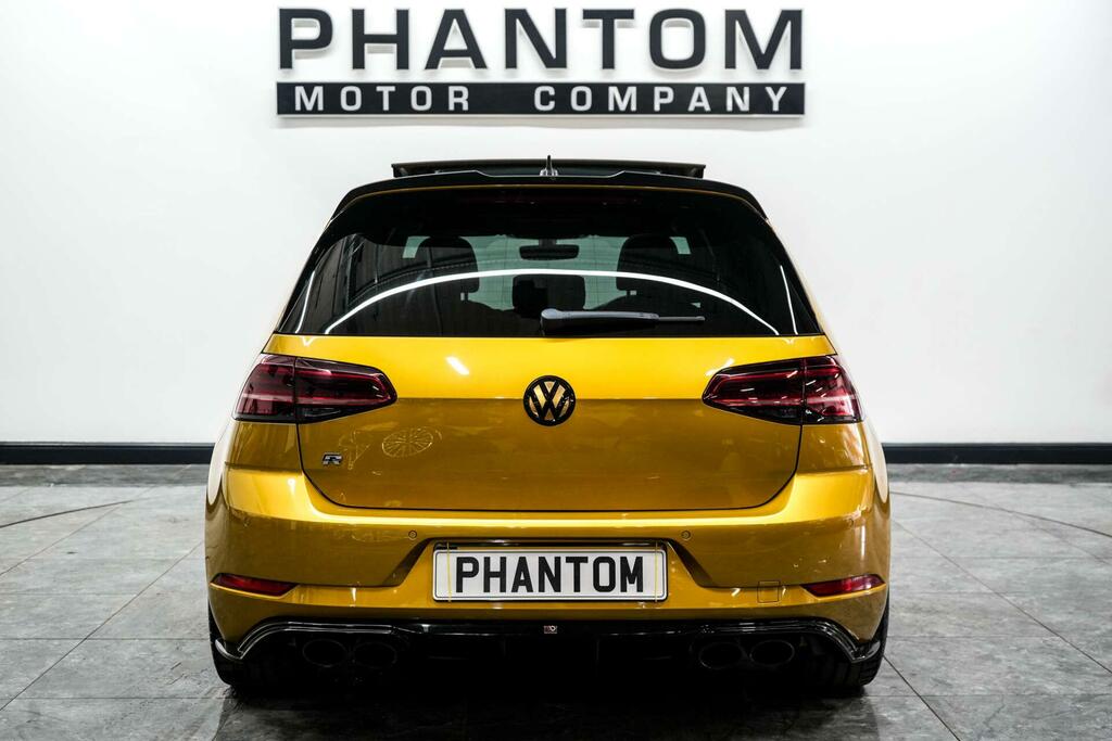 Volkswagen Golf R Yellow #4