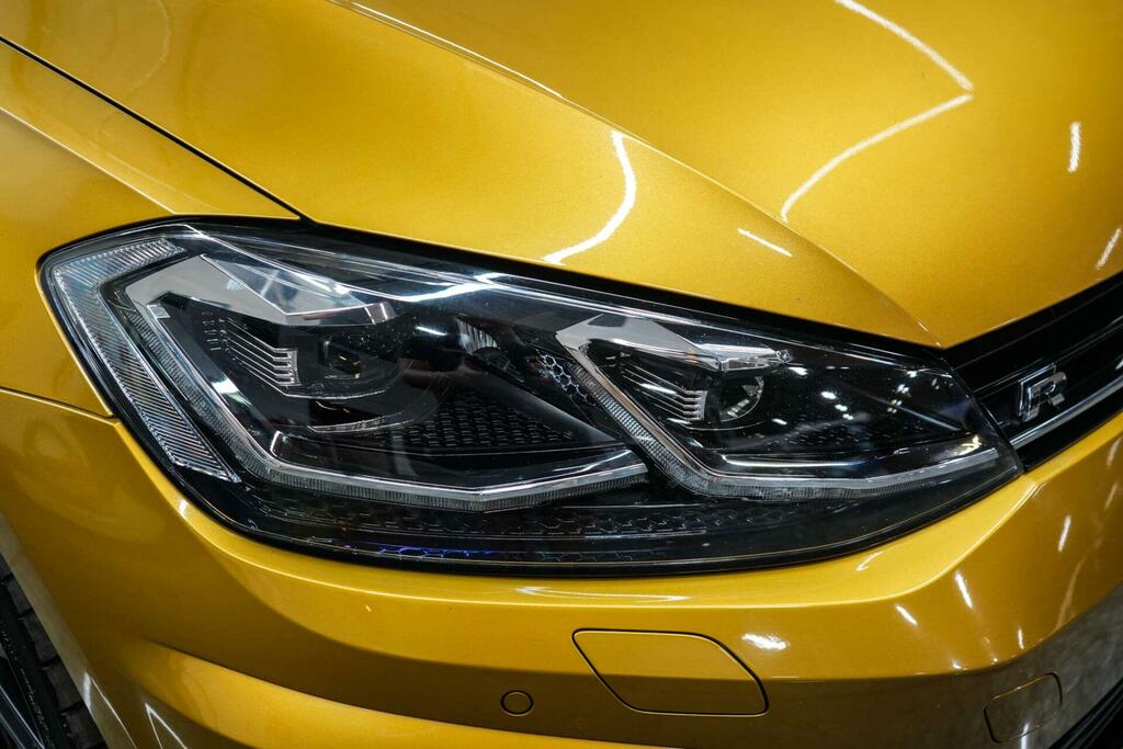 Volkswagen Golf R Yellow #6