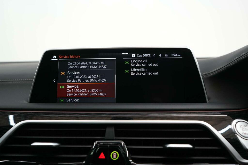 BMW 7 Series 740D Xdrive M Sport Blue #36