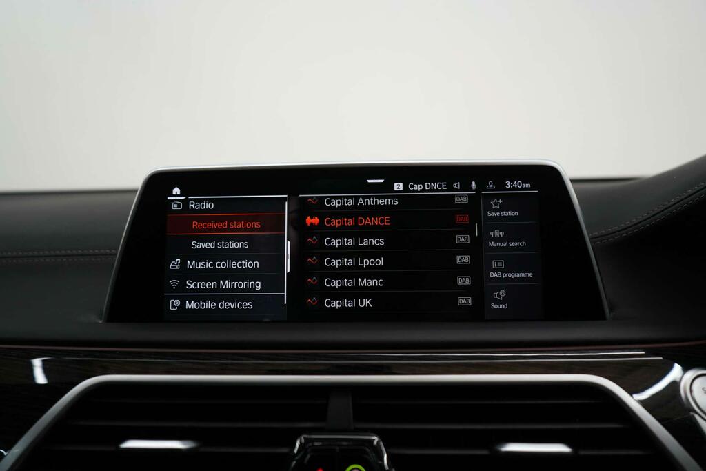 BMW 7 Series 740D Xdrive M Sport Blue #32