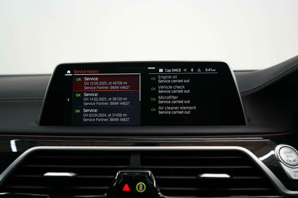 BMW 7 Series 740D Xdrive M Sport Blue #35