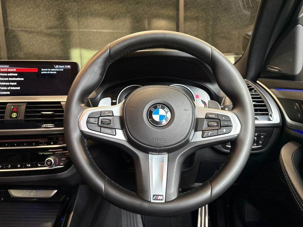BMW X3 Bmw Estate Xdrive20d Mht M Sport Step A Blue #14