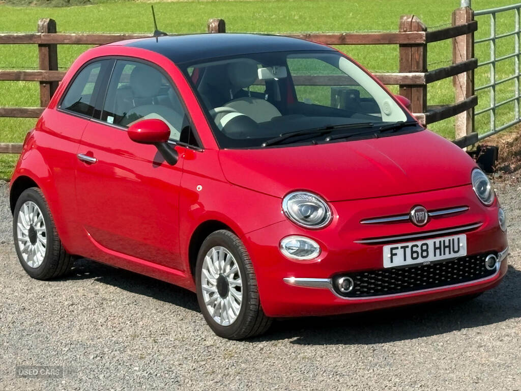 Fiat 500 1.2 Lounge Red
