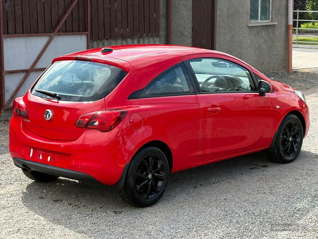 Vauxhall Corsa 1.4 Sri Nav BK69TMY Red #6