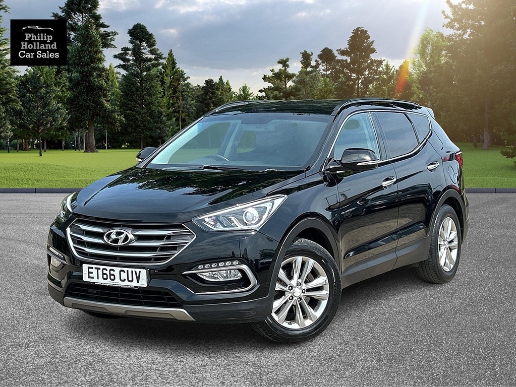 Hyundai Santa Fe Estate Black