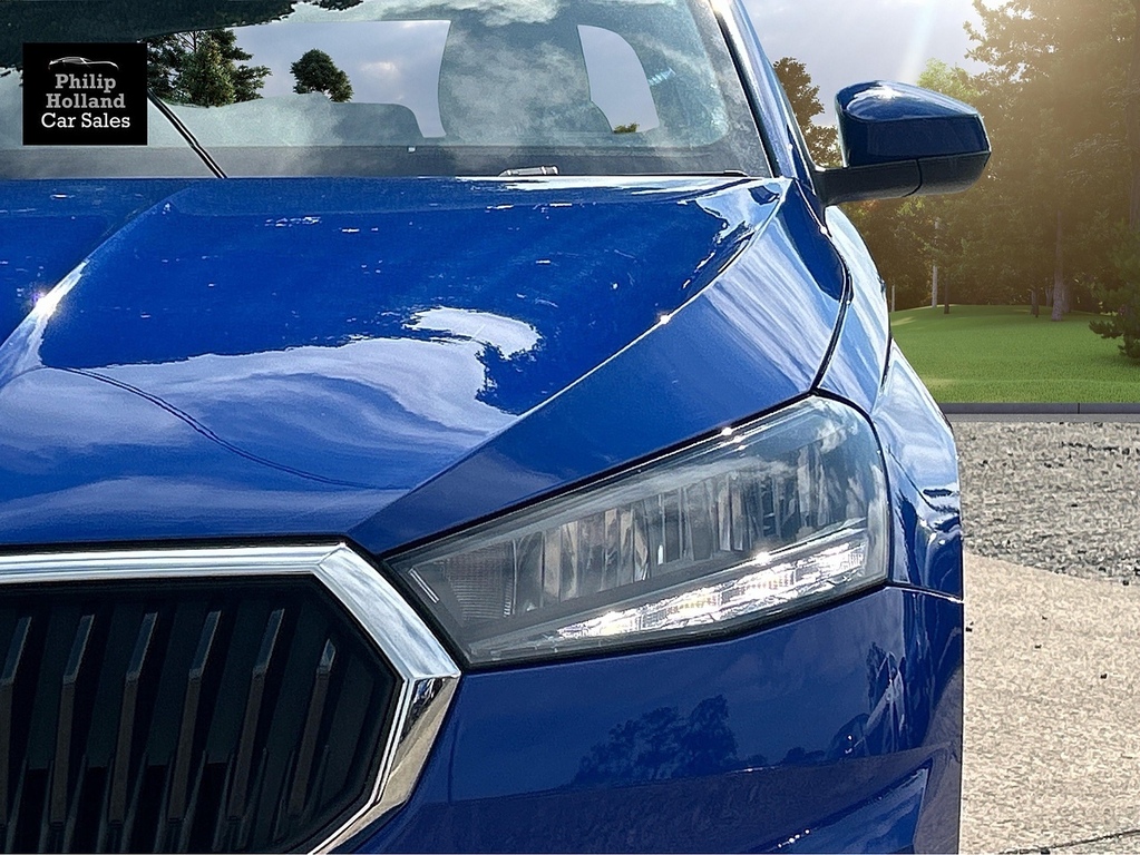Skoda Fabia Hatchback FL23OUF Blue #3