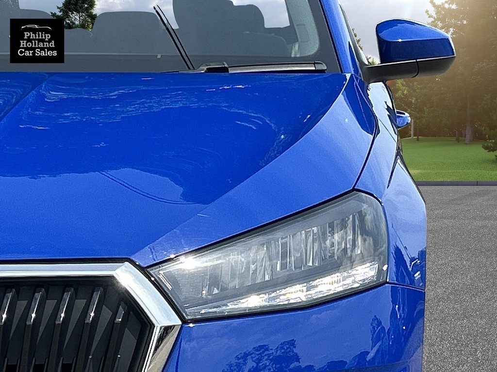 Skoda Fabia Hatchback AV23OYW Blue #3
