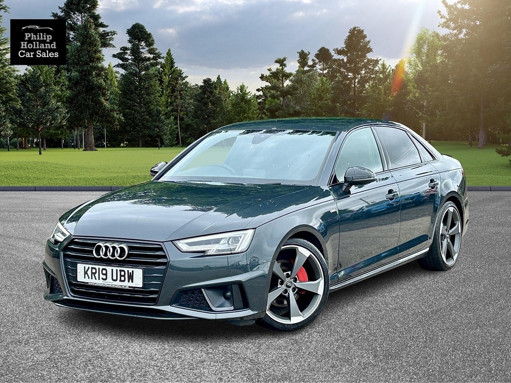 Audi A4 A4 S Line Black Edition 40 Tdi KR19UBW Grey