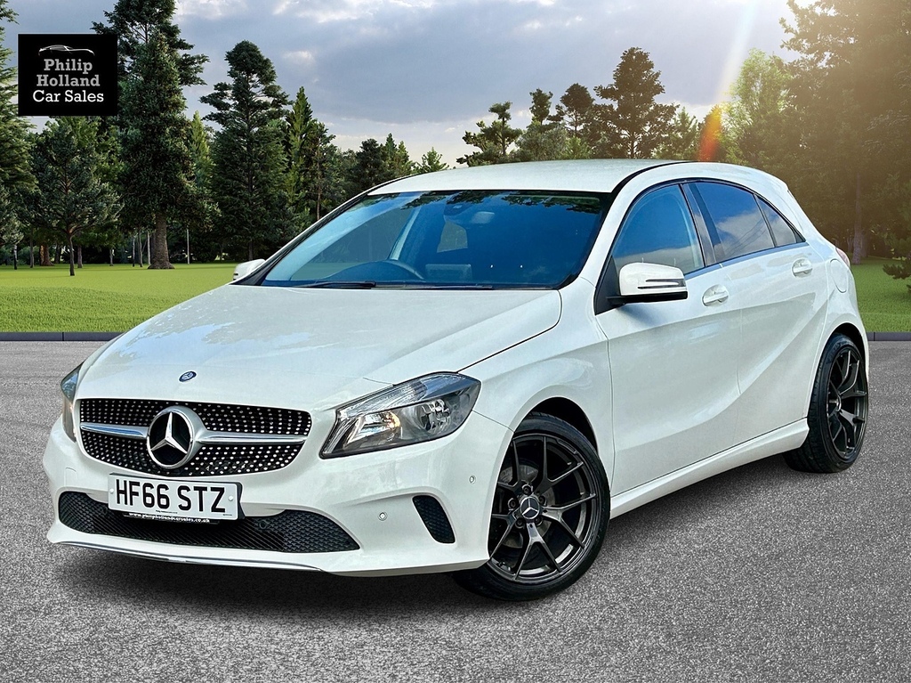 Mercedes-Benz A Class Hatchback HF66STZ White