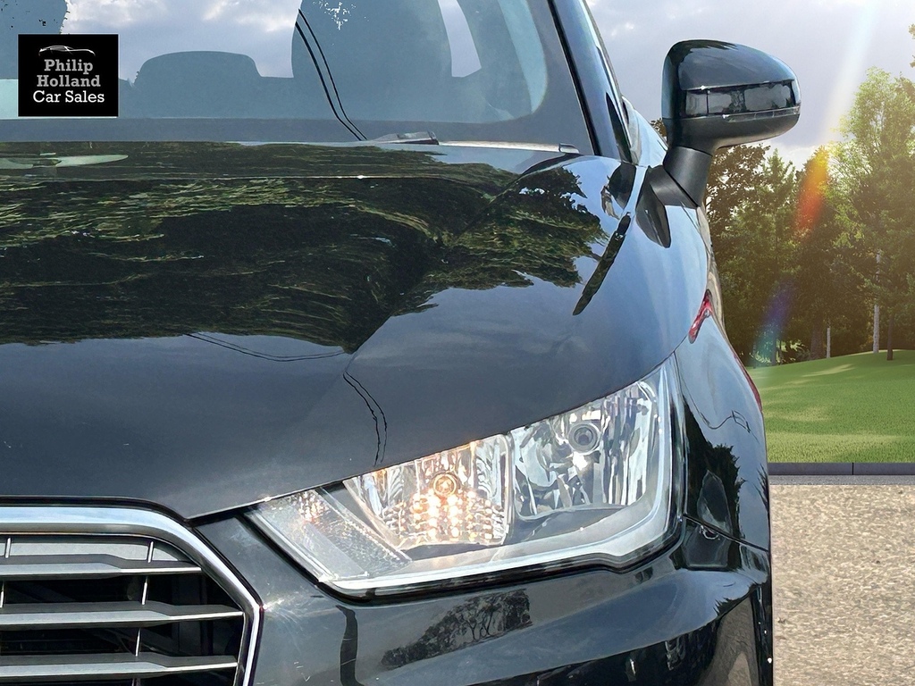 Audi A1 Hatchback Black #3