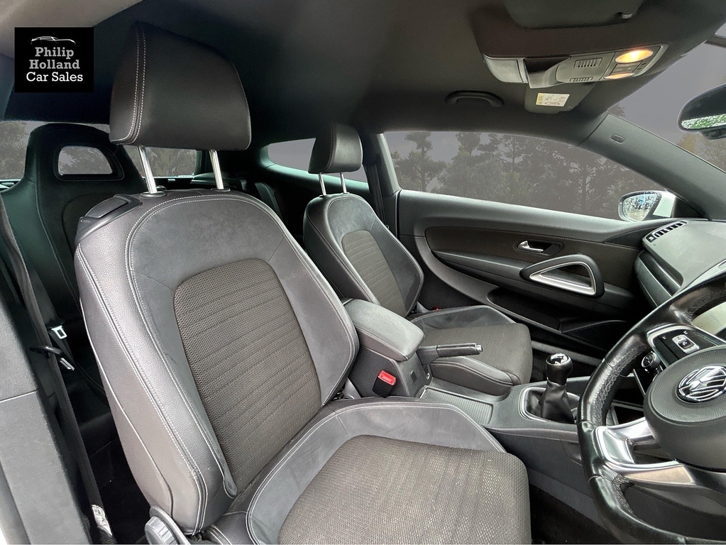 Volkswagen Scirocco Hatchback White #4
