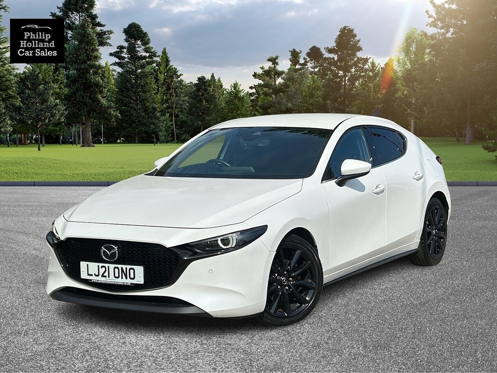 Mazda 3 Hatchback White