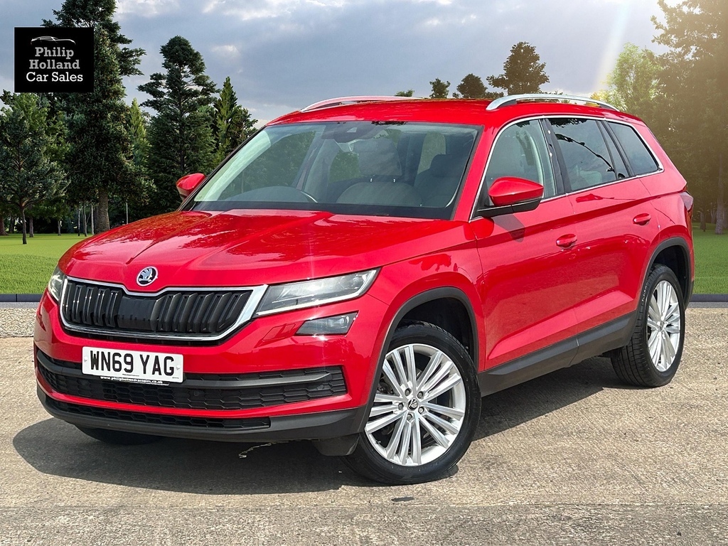 Skoda Kodiaq Suv Red