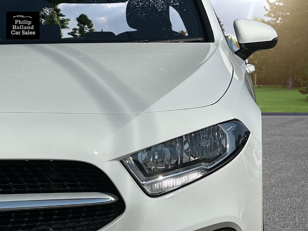 Mercedes-Benz A Class Hatchback White #3
