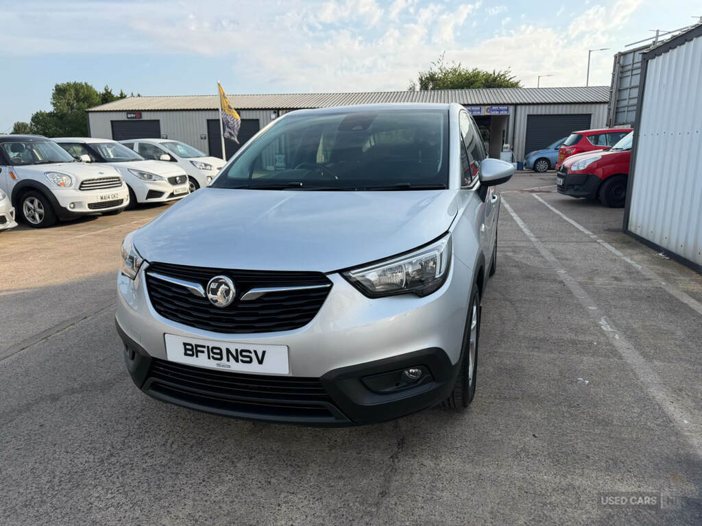 Vauxhall Crossland X 1.2 Se BF19NSV Silver #4
