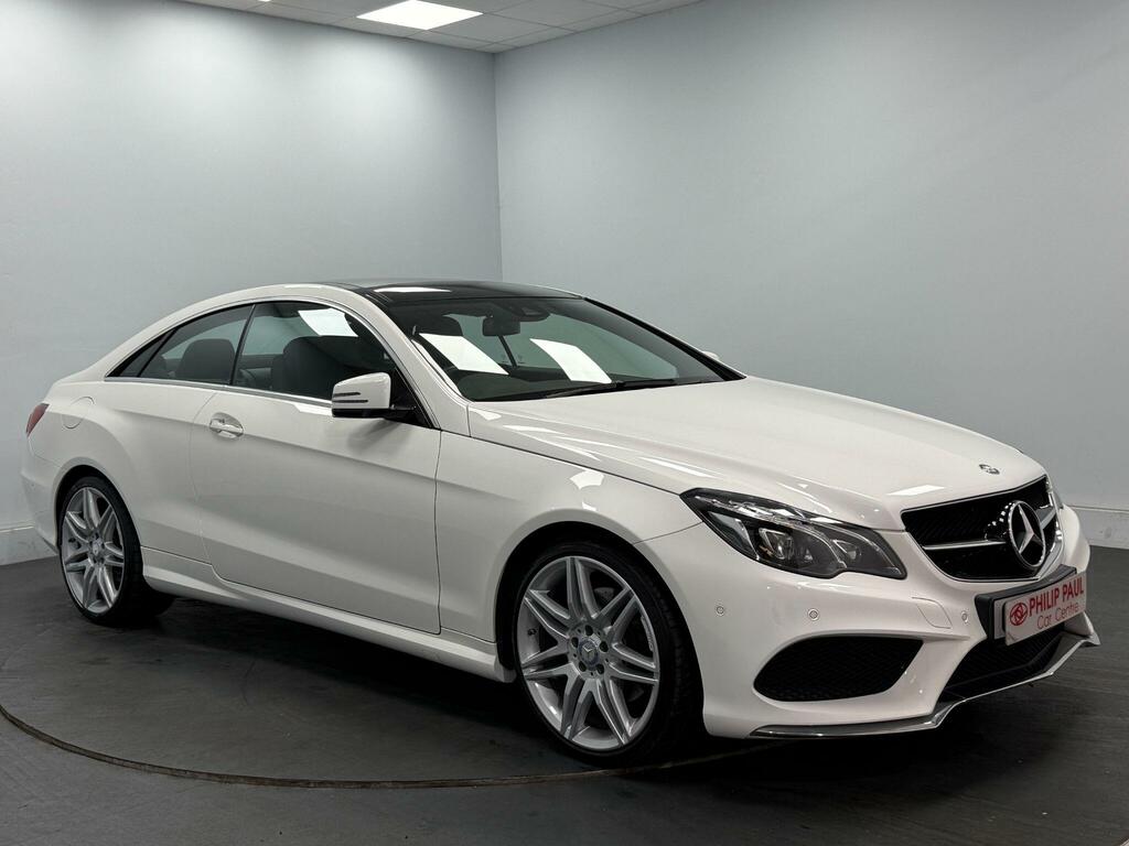 Mercedes-Benz E Class E350d Amg Line Edition Premium 9G-tronic White