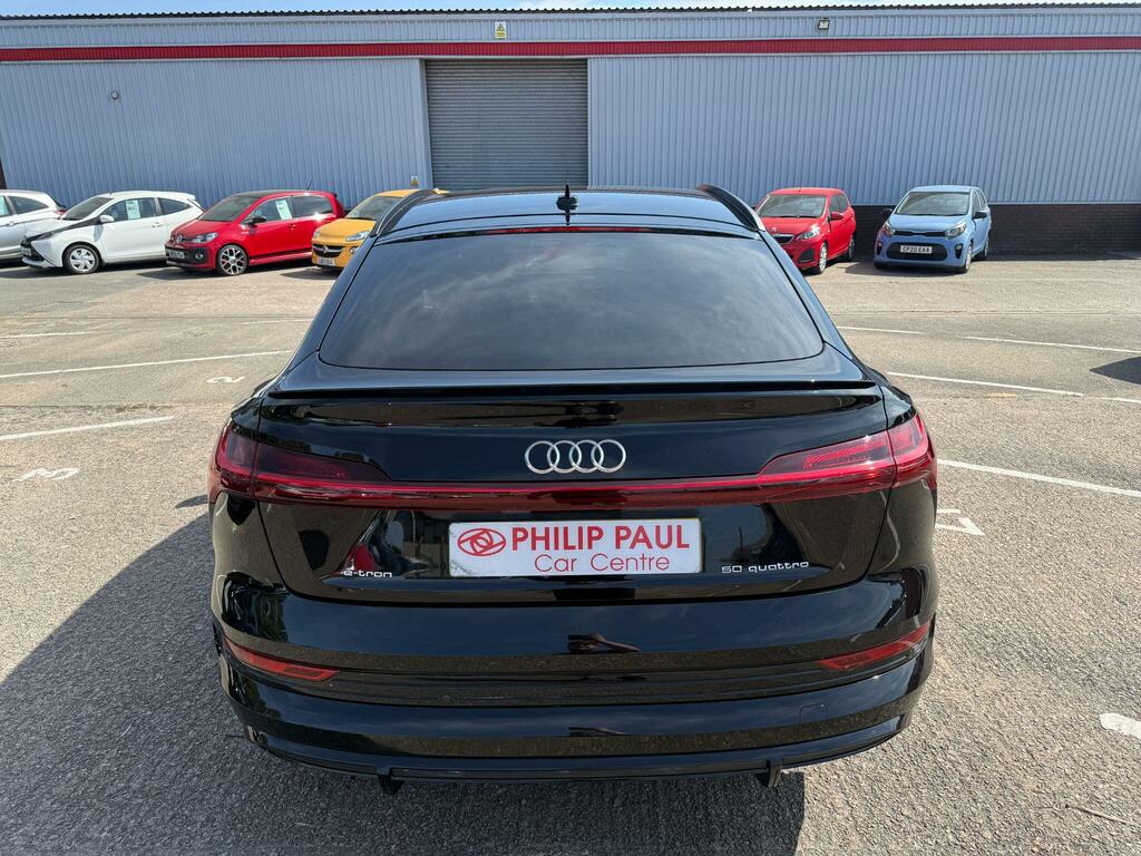 Audi E-tron 55 Black Edition Suv Quattro 95K Black #30