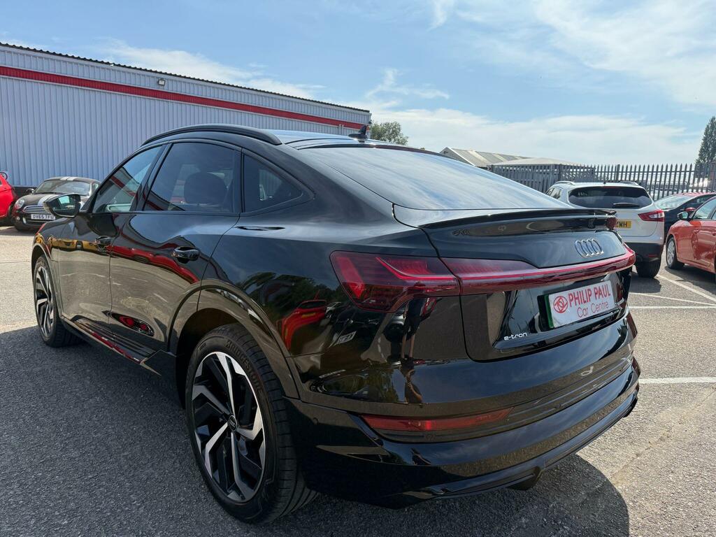 Audi E-tron 55 Black Edition Suv Quattro 95K Black #34
