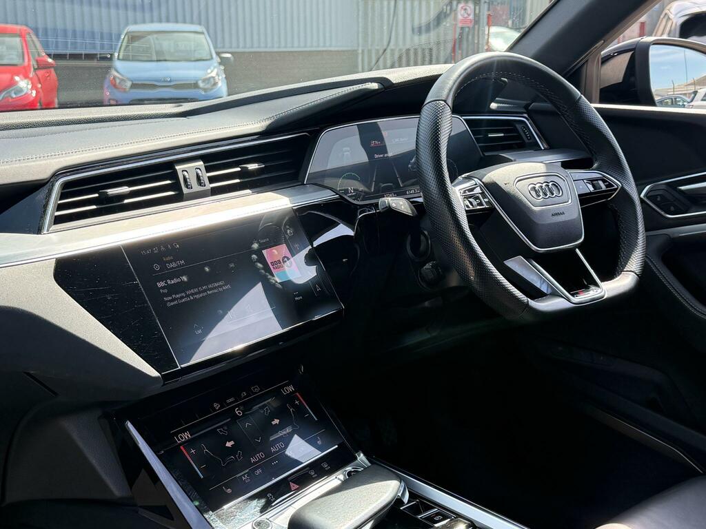 Audi E-tron 55 Black Edition Suv Quattro 95K Black #22