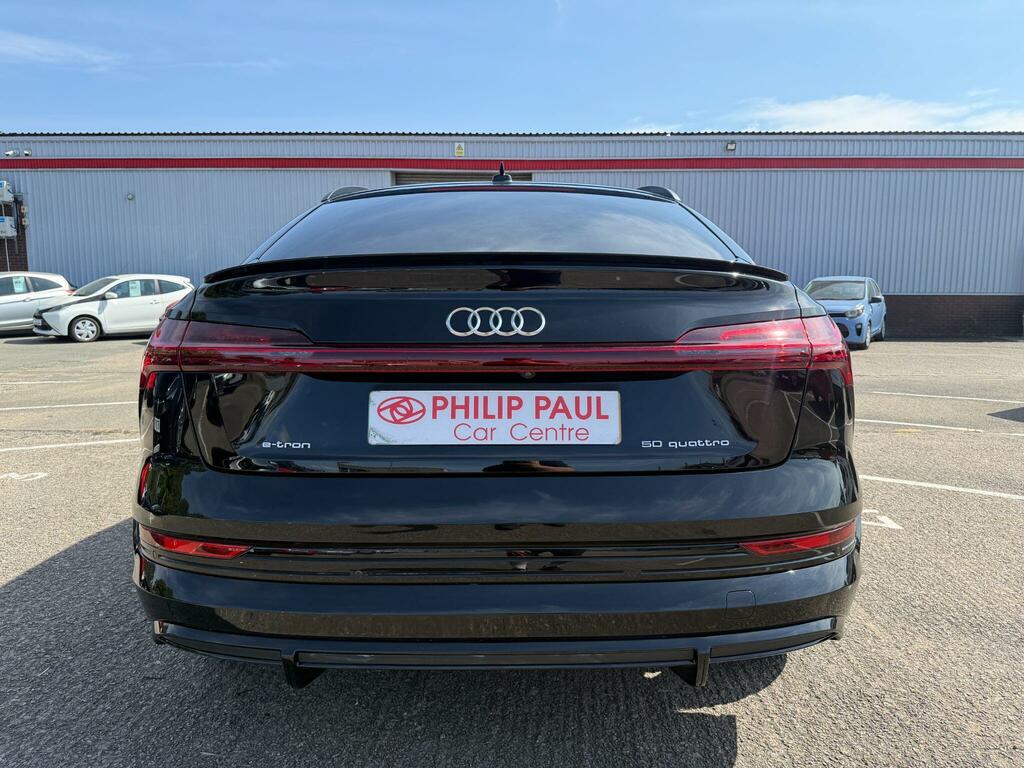 Audi E-tron 55 Black Edition Suv Quattro 95K Black #31