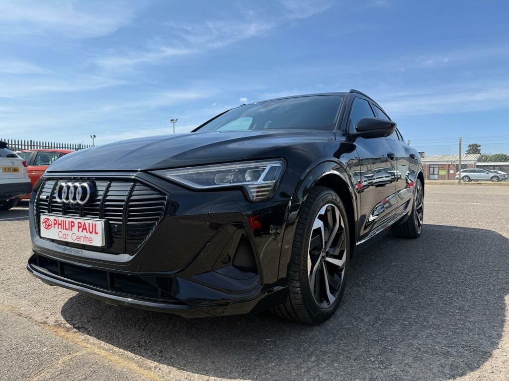 Audi E-tron 230Kw 50 Quattro 71Kwh Black Edition Black #4
