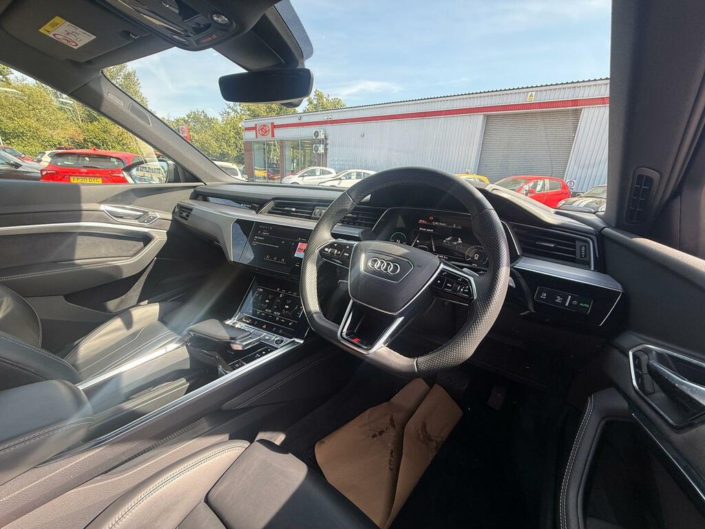 Audi E-tron 55 Black Edition Suv Quattro 95K Black #14