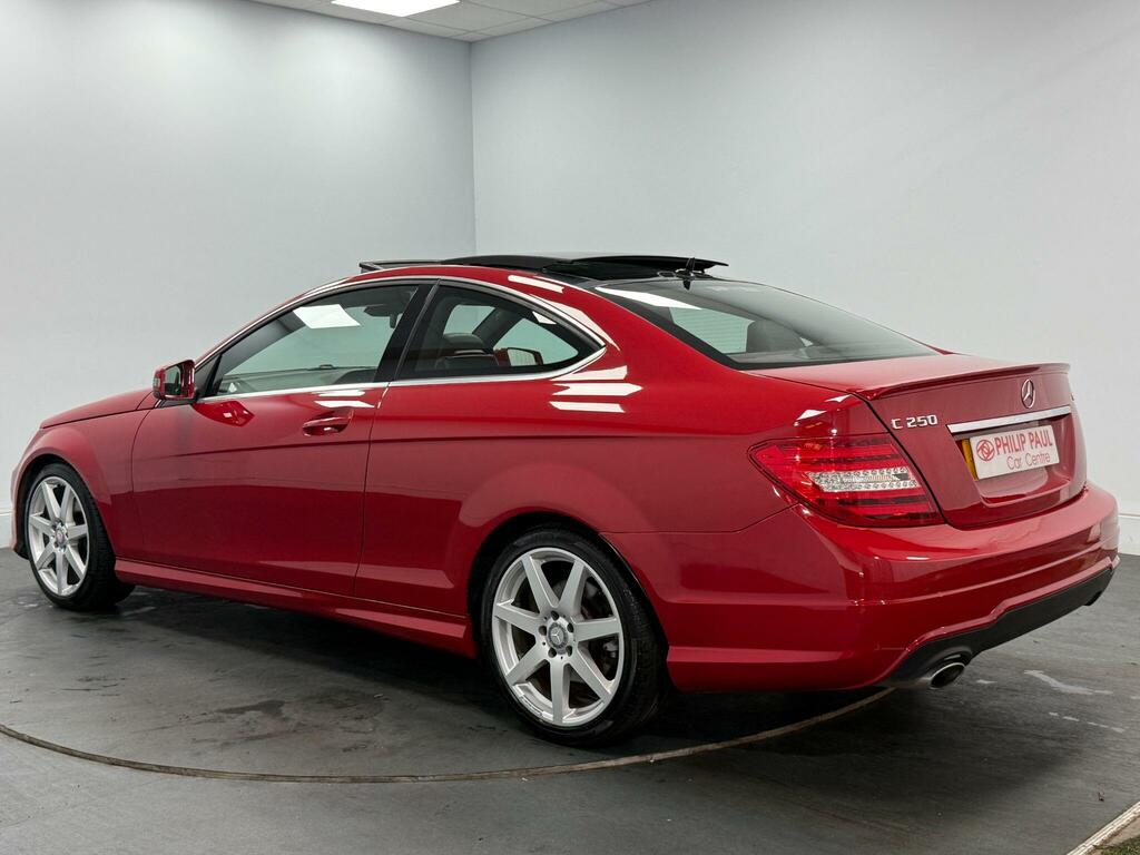 Mercedes-Benz C Class C250 Cdi Amg Sport Edition Premium Plus Red #3