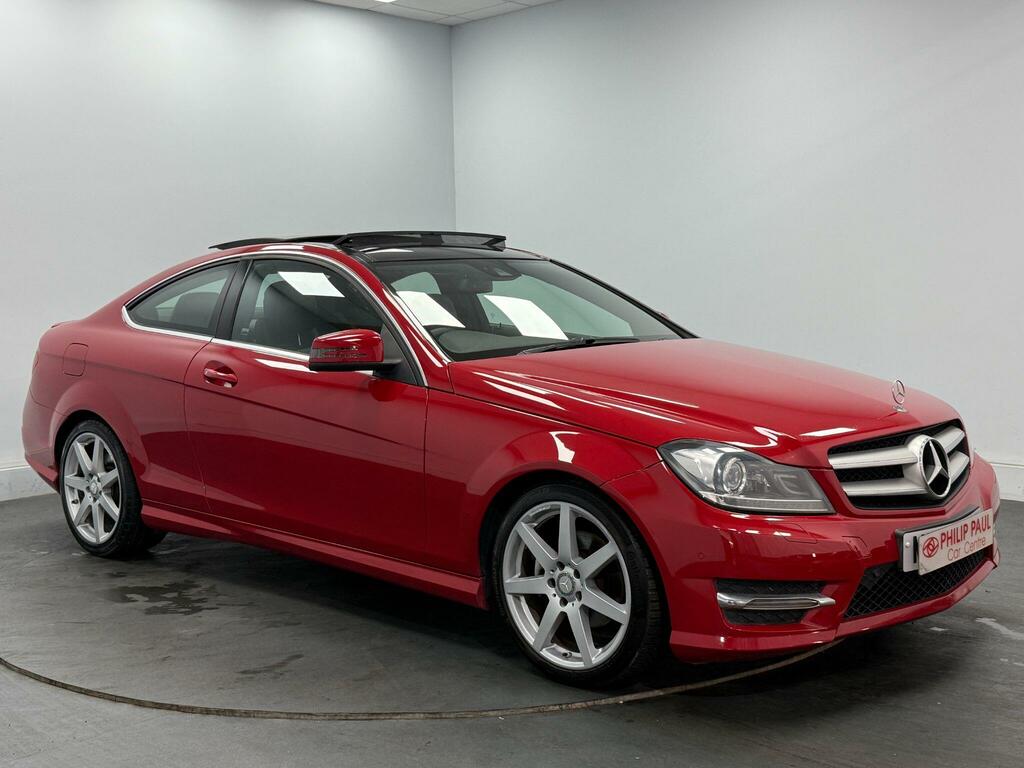 Mercedes-Benz C Class C250 Cdi Amg Sport Edition Premium Plus Red