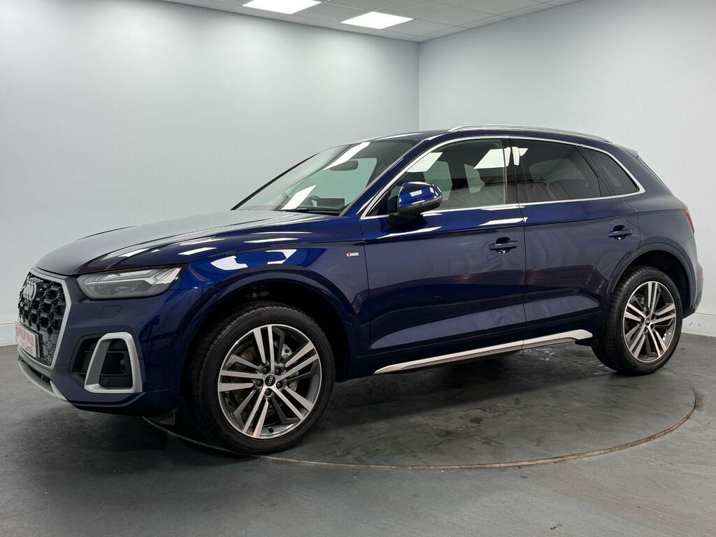 Audi Q5 40 Tdi Quattro S Line S Tronic Blue #2