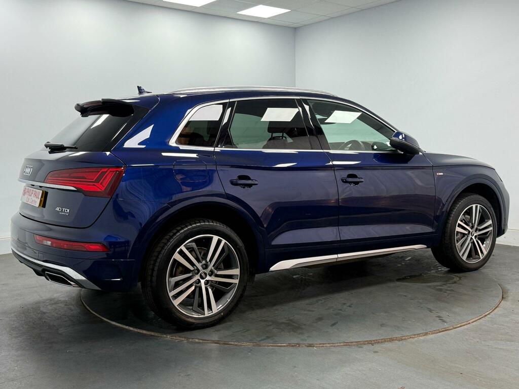 Audi Q5 40 Tdi Quattro S Line S Tronic Blue #4
