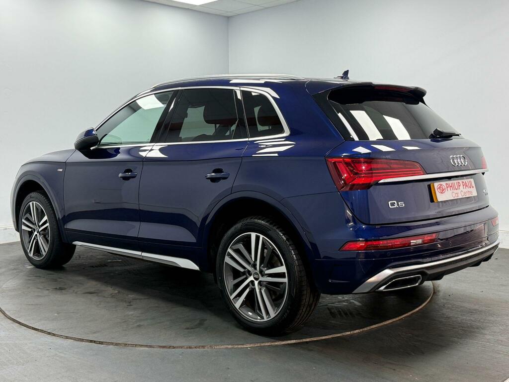 Audi Q5 40 Tdi Quattro S Line S Tronic Blue #3