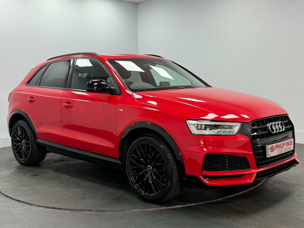Audi Q3 1.4T Fsi Black Edition S Tronic Red