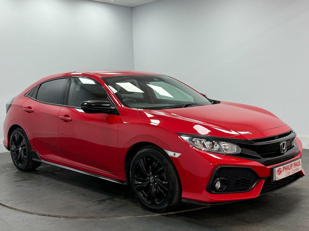 Honda Civic 1.0 Vtec Turbo 126 Sport Line Cvt Red