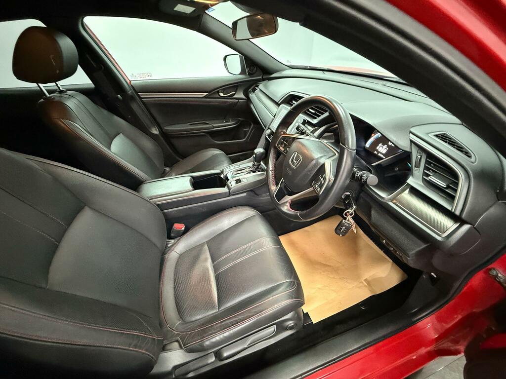 Honda Civic 1.0 Vtec Turbo 126 Sport Line Cvt Red #5