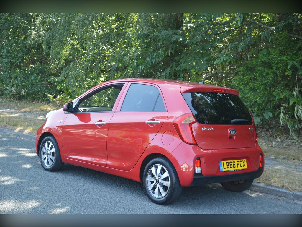 Kia Picanto 1.0 Ecodynamics Se Hatchback Eur LB66FCX Red #4