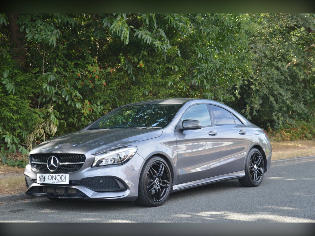 Mercedes-Benz CLA Class 1.6 Cla180 Amg Line Coupe 7G-dct Euro 6 RV17WYB Grey #2