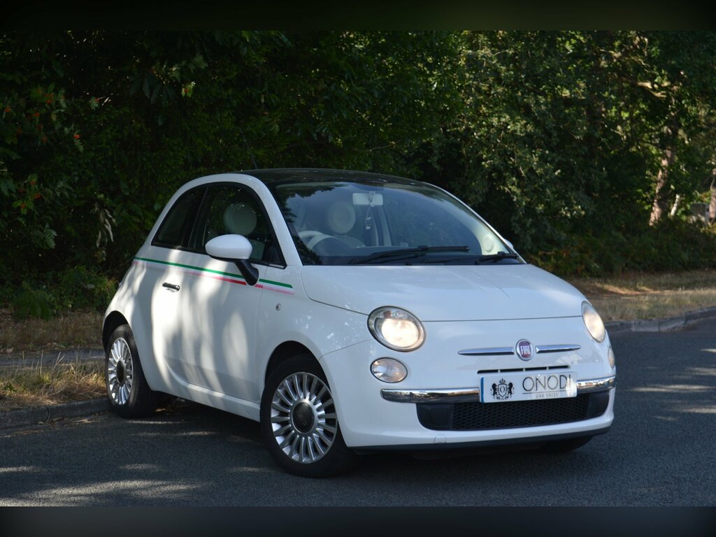 Fiat 500 1.2 Lounge Hatchback Euro 5 Ss White
